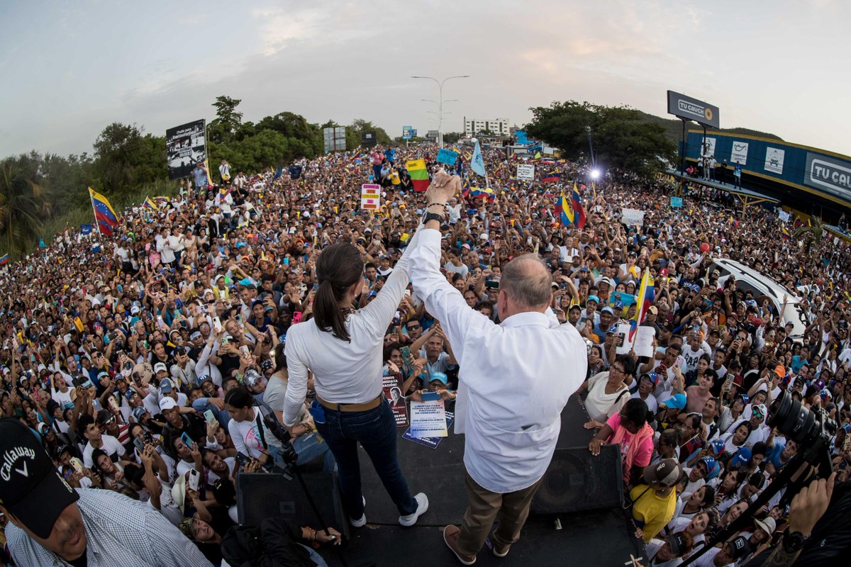 Edmundo González: El mundo es testigo de la grave represión sistemática que vivimos los venezolanos dlvr.it/TDLxNx