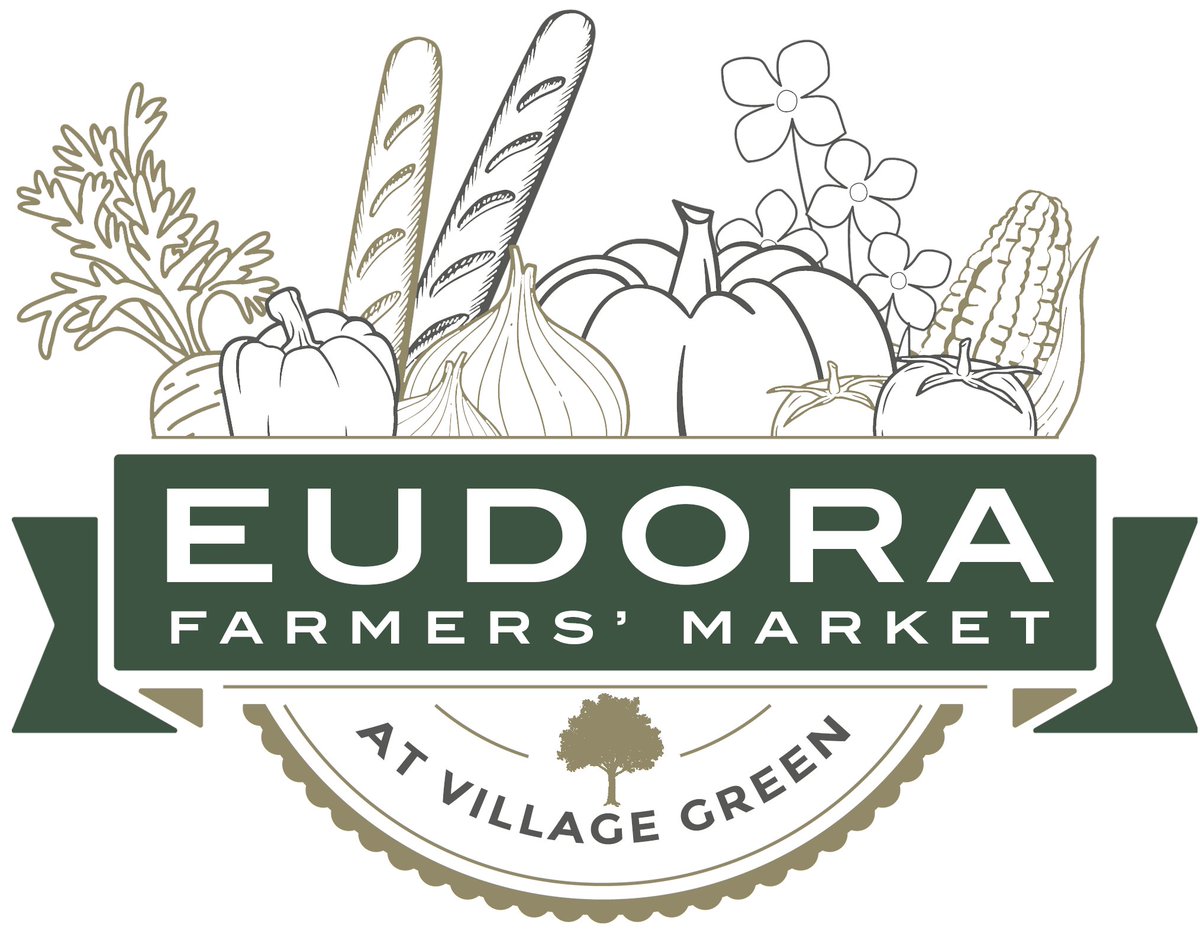 The Market will be open until 8:00 PM tonight (just north of the Eudora Community Center) with the final market taking place next Tuesday.
See ya there!