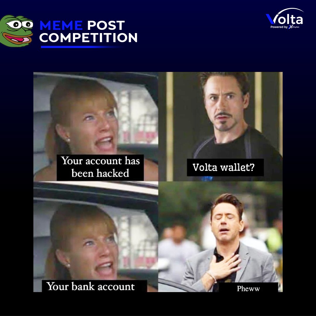 VoltaWallet's tweet photo. We had a blast going through all your hilarious submissions! Here are some of our favorite memes from the competition. ๐๐ฅ
Thanks to everyone who participated!
Which meme is your favorite? Let us know below! ๐
#MemeContest #CryptoMemes #VoltaApp #CommunityFavorites https://t.co/64nB14UHZB