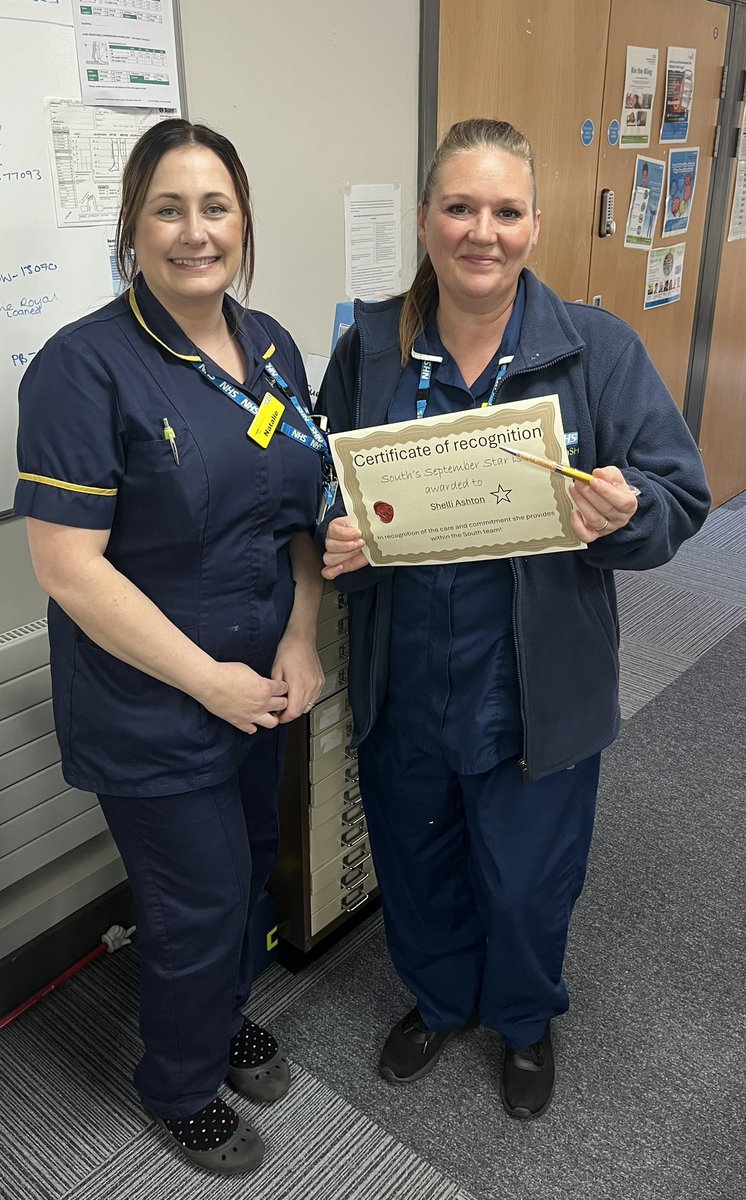 South teams September star is Shelli Aston! Voted by her team! 🌟