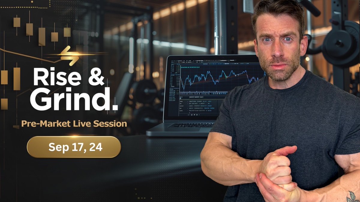 jtraderco's tweet photo. We made our pre-market plans and live traded at the bell today 🔔
The goal was to show how plans turn into execution and action in today’s Rise & Grind.
Catch-up with today’s session: https://t.co/0mVFCplAat
Join tomorrow’s here: https://t.co/GUUwUvMVcl
#TradeLive #RiseAndGrind #StockTrading #LearnToTrade $TSLA $SPY