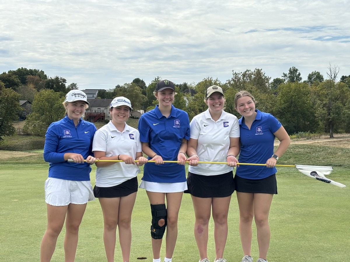 CCraddock5's tweet photo. Conner Girl’s Golf with a 6th place team finish (407) out of 16 teams today at the Conference Tournament!

Freshman Sofia Seals placed 4th overall (79) in individual scores. Very proud of our players. Roll Cougs!!! ⛳️ @ConnerHigh https://t.co/OZkZGm6nyf