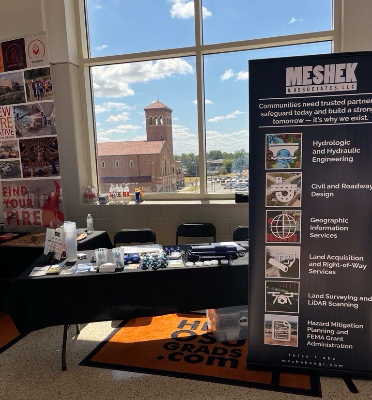 We are on OSU Campus for the Career Fair in the Gallagher Iba Arena today until 4pm! Come by our table and see what Meshek has to offer OSU students!