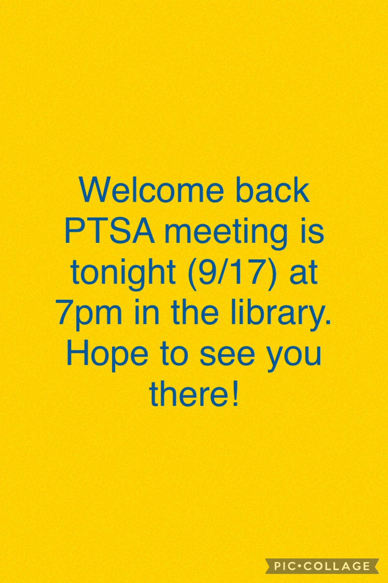 WGHS PTSA tweet media