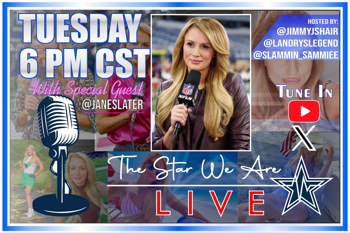 It’s FINALLY Tuesday, &amp; y’all know what that meaannnss! 🎥

The Star We Are, will be live TONIGHT with a VERY special guest! 👀▶️

Be sure to tune in and join us, it’ll be a ton of fun &amp; we can’t wait to see you there!! 😁💙⭐️
