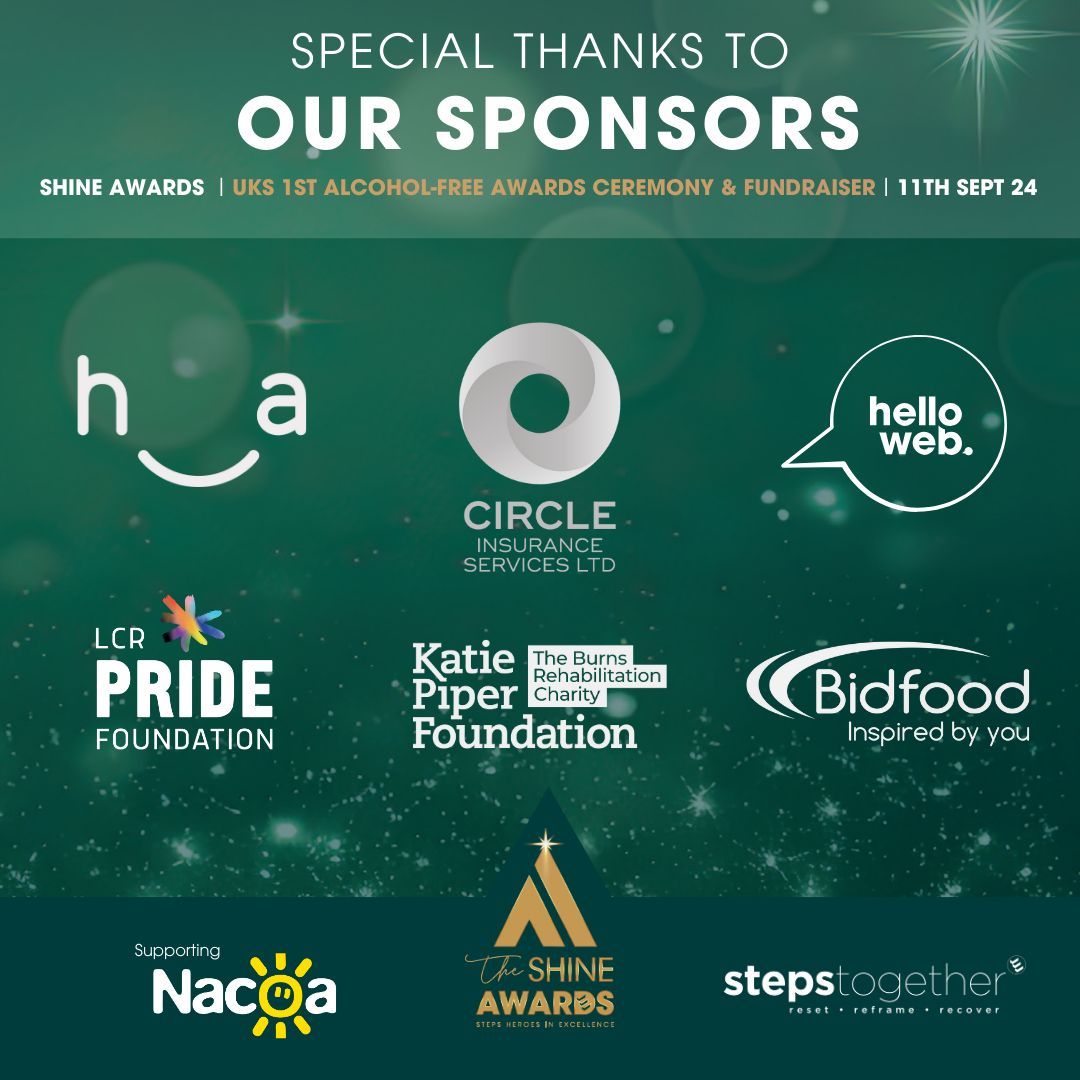 Steps Together (@stepstogetheruk) on Twitter photo We are deeply grateful to our sponsors for their generous support of the Shine AwardsβUKβs first alcohol-free corporate awards ceremony and fundraiser for <a href="/NacoaUK/">Nacoa π</a> . Your involvement has been crucial in making this event a success, and we truly appreciate it! π§‘ We are deeply grateful to our sponsors for their generous support of the Shine AwardsβUKβs first alcohol-free corporate awards ceremony and fundraiser for <a href="/NacoaUK/">Nacoa π</a> . Your involvement has been crucial in making this event a success, and we truly appreciate it! π§‘