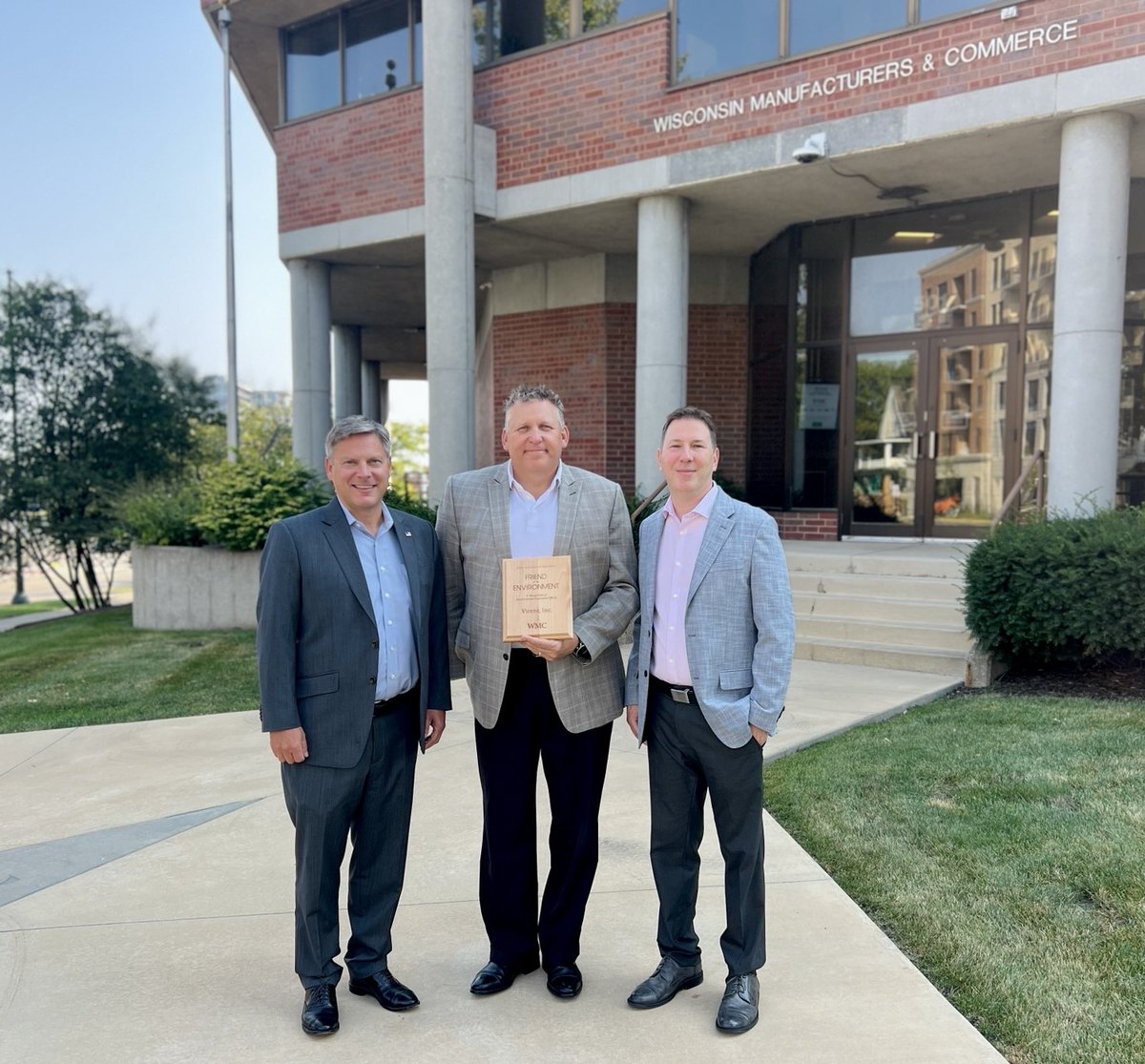 🚨 Exciting news! 

Virent has received the 2024 Wisconsin Business Friend of the Environment Award from Wisconsin Manufacturers &amp; Commerce (WMC) in the Small Business category, honoring our commitment to sustainability and innovation! 🌿

FULL STORY: 🔗 virent.com/news/virent-wi…