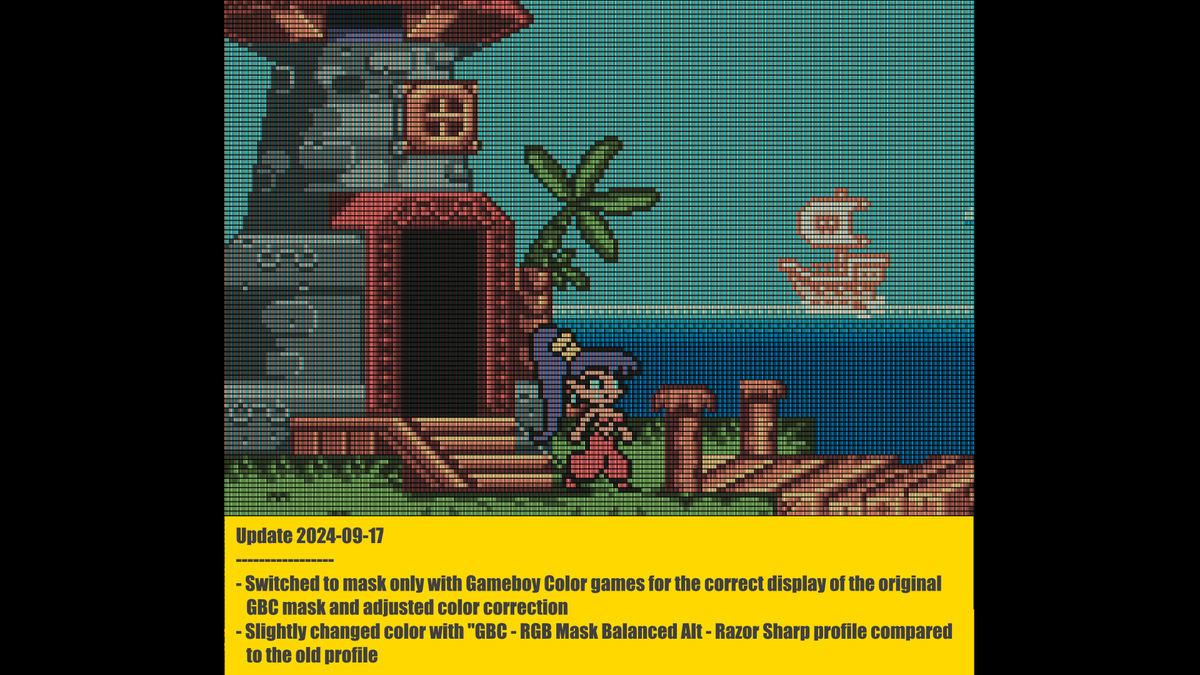 Retrotink 4K Profiles Update 2024-09-17 
1. Download: drive.google.com/drive/folders/…
2. Check the profiles installation/update guide in the zip file. The update is straight forward from the previous version (2024-09-13)