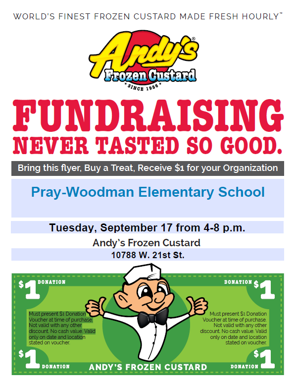 PrayWoodman's tweet photo. PTO Spirit Night! Please present the flyer when ordering. https://t.co/PRInBhasz0