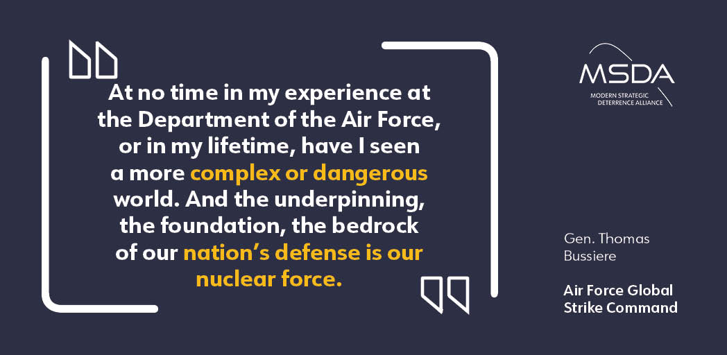 ModDeterrence's tweet image. The U.S. now faces two near peer nuclear-capable adversaries for the first time in history. To prepare for an uncertain future, we must modernize our #nucleardeterrent, including the Sentinel #ICBM, #B21Raider and #ColumbiaClassSSBN.

youtube.com/watch?v=tzWFUQ…