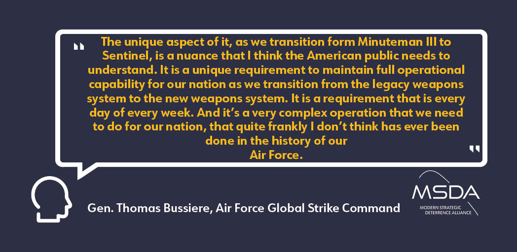 ModDeterrence's tweet image. The U.S.’ #nucleardeterrent is fundamental to our national security and the security we provide to our allies. Modernizing that deterrent ensures it remains strong for decades.

youtube.com/watch?v=tzWFUQ…