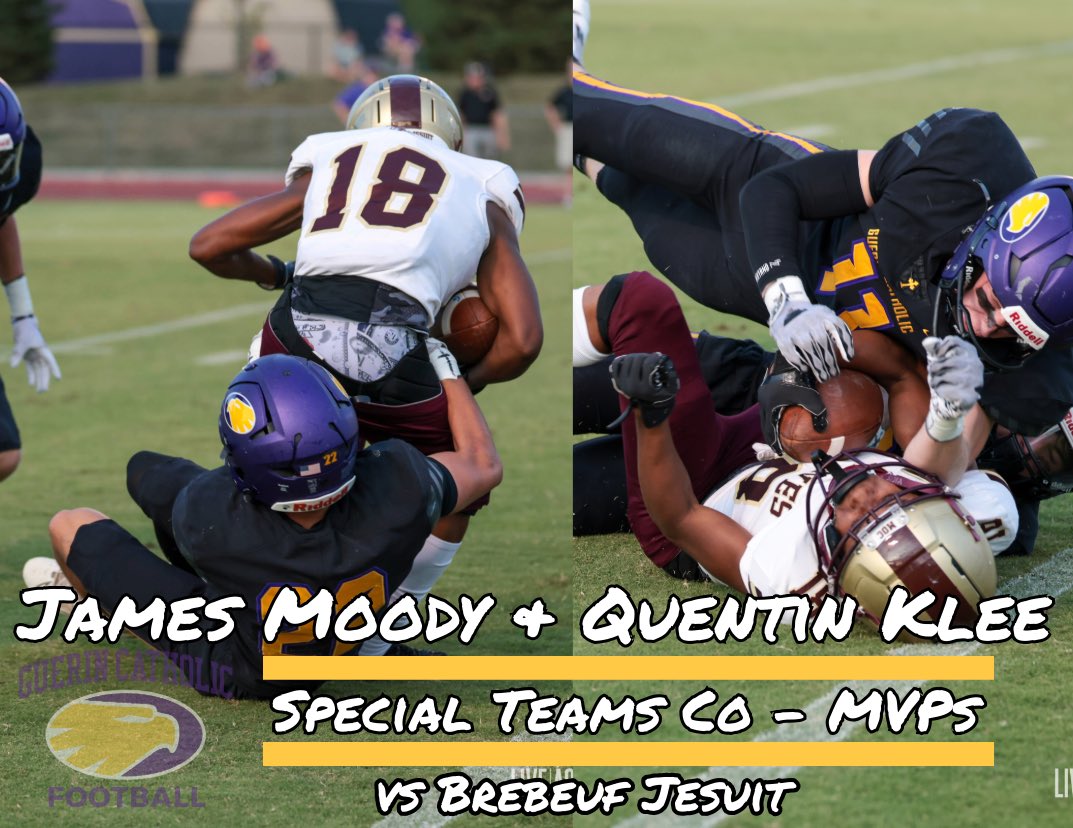 Special teams MVP’s - James Moody and <a href="/Quentin_Klee/">Quentin Klee</a>