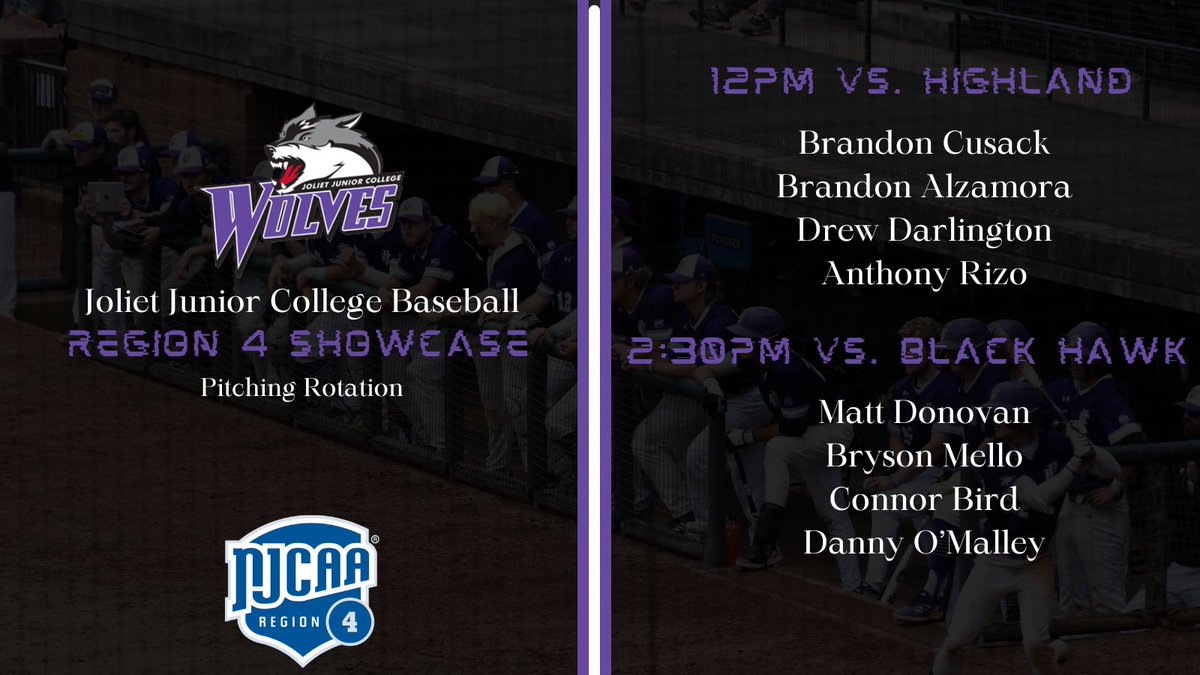 Thursday's pitchers at the Region 4 Showcase in Franklin, WI.