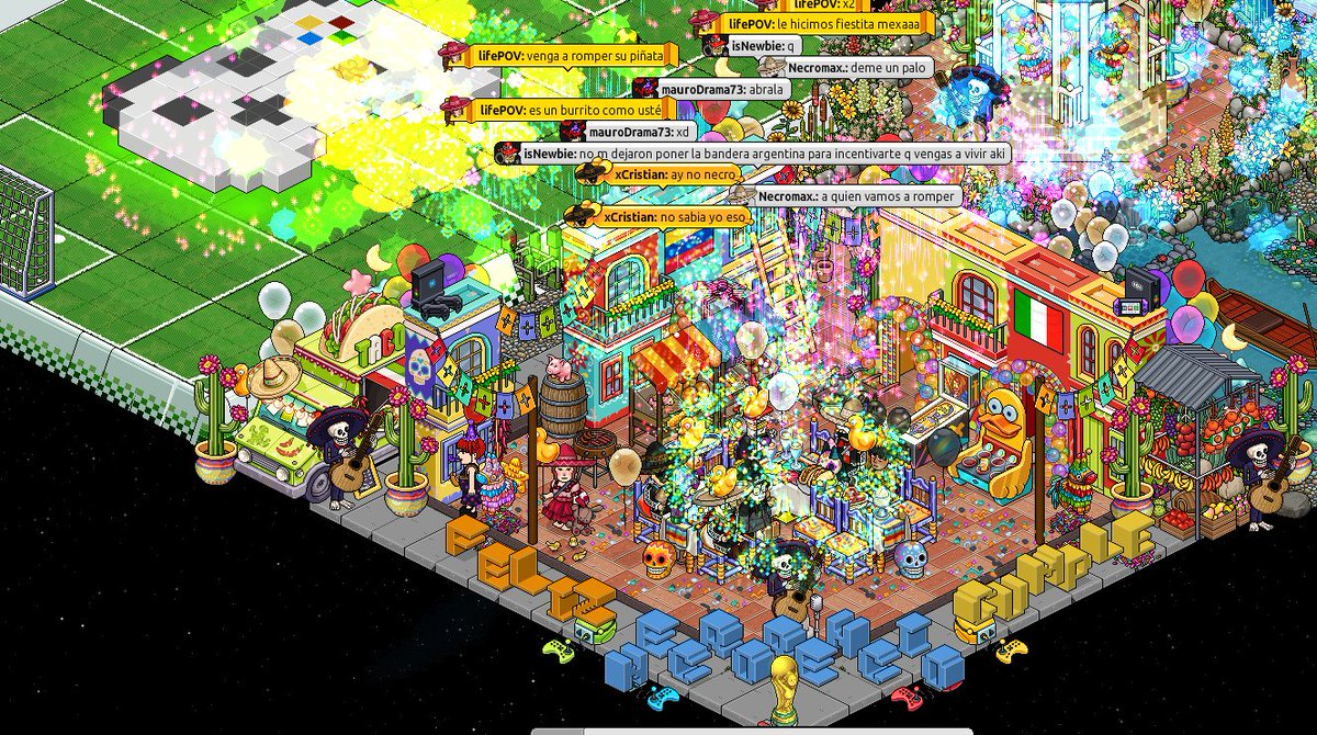 NecroHabbo's tweet photo. Gracias por este detalle tan bonito a todos los que estuvieron presentes, se les quiere ❤️❤️🥳🥳 https://t.co/erJVHKlmmS