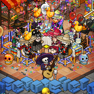 NecroHabbo's tweet photo. Gracias por este detalle tan bonito a todos los que estuvieron presentes, se les quiere ❤️❤️🥳🥳 https://t.co/erJVHKlmmS