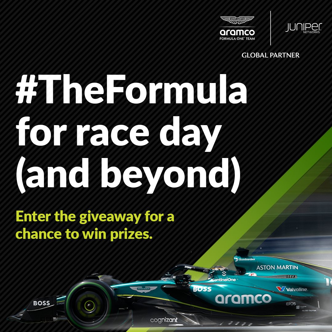 HPE_Networking's tweet image. What&apos;s #TheFormula for a successful day at your organization?

We&apos;re hosting a giveaway as we gear up for the #Singapore GP – wait until you see the prize. 👀 

Get the details below, and stay tuned for the prize reveal later this week. ⬇️