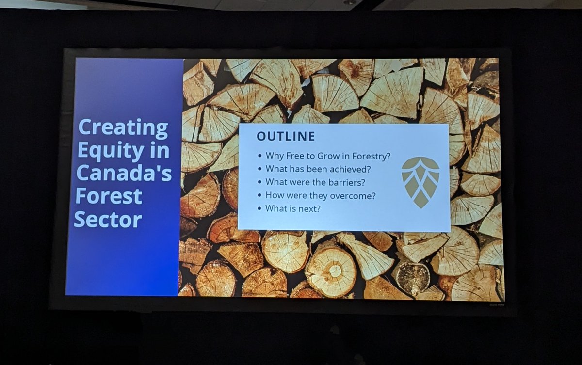 lagarciax7's tweet image. Excited for #2024CIF session on EDI in the Forest Sector #freetogrow @Coops_changer @CIF_IFC