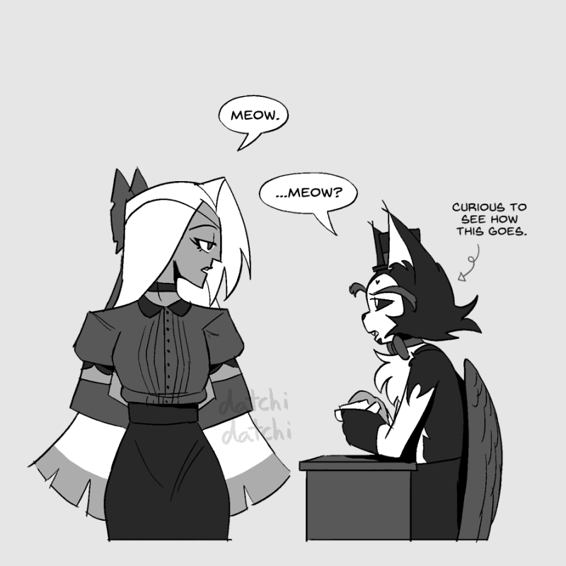 datchidatchi's tweet photo. I think I love them.
#hazbinhotel https://t.co/vDFMlRR2QN