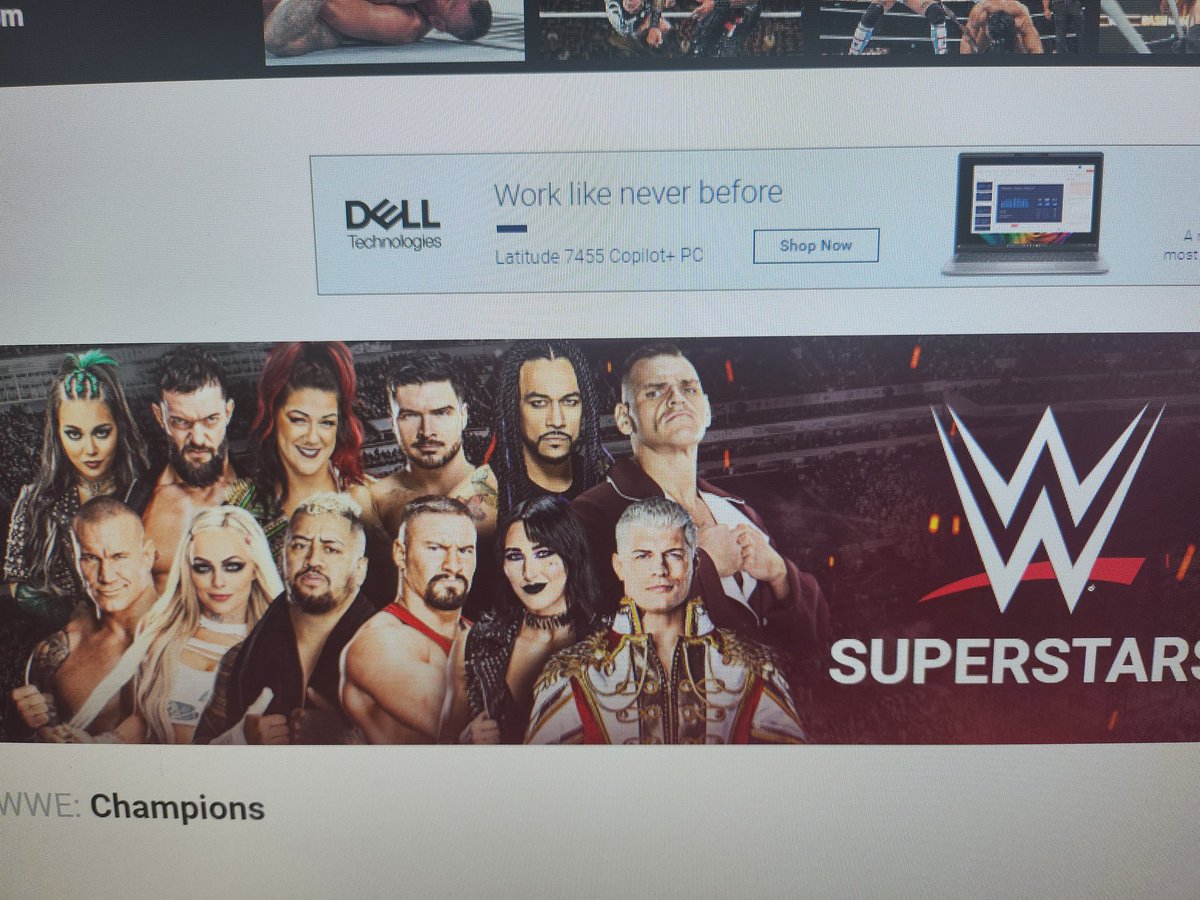 jeredubes's tweet photo. @OfficialEGO Not sure if you know, but your face is on the main wwe superstars page header right at the top of the page https://t.co/uMpNrfsjOm