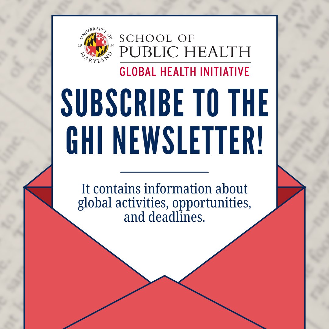 If interested, open this link to subscribe to the GHI newsletter! 

umd.us12.list-manage.com/subscribe?u=4b…