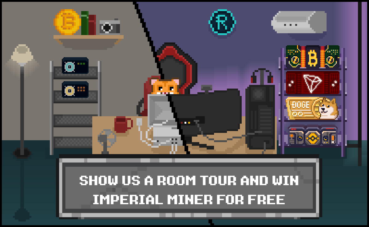 "Flex Your Inventory" rollers

We’re offering a sweetest deal ever—show us your RollerCoin room tour, tell us about your favorite item, and you’ll get a unique chance to win the new extra powerful Imperial Miner for free! 👀

It’s simple: share your story, and we’ll pick one