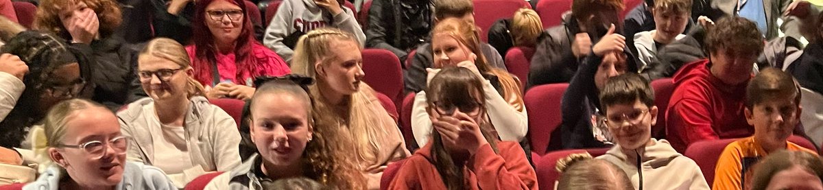 English at GAA ๐๐๐ญ๐ (@gaa_english) on Twitter photo Last week we took 55 students to <a href="/gbtheatre/">Guide Bridge Theatre</a> to watch Our Day Out - some were a little camera shy!
What a great time we had. It was an excellent performance. We have been in contact with the theatre and are in the process of looking at booking some more shows. Last week we took 55 students to <a href="/gbtheatre/">Guide Bridge Theatre</a> to watch Our Day Out - some were a little camera shy!
What a great time we had. It was an excellent performance. We have been in contact with the theatre and are in the process of looking at booking some more shows.