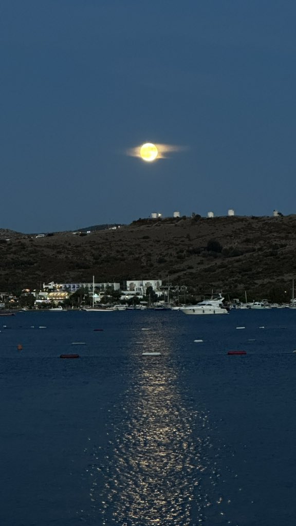 Bu gece Bodrum  #AYTUTULMASI #Dolunay