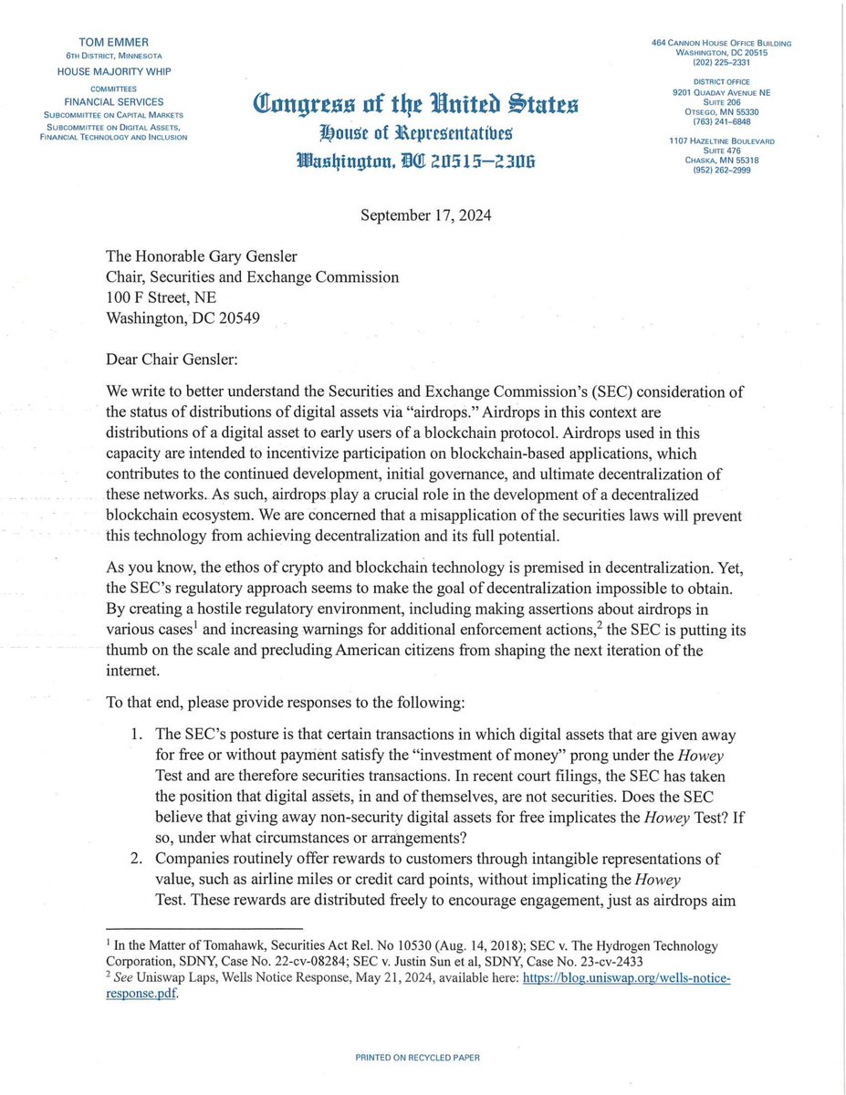 Tom Emmer tweet media