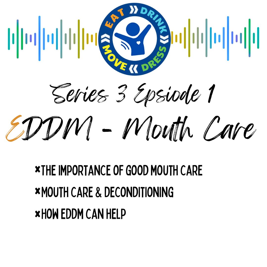 The wait is over! #TheEDDMpodcast returns with S3E1 covering an ‘Eat’ topic - Mouth Care! Going live tomorrow, 18.09.24 at 3.30pm! 

In this episode, I speak about the importance or oral hygiene, proper mouth care and the links to deconditioning!