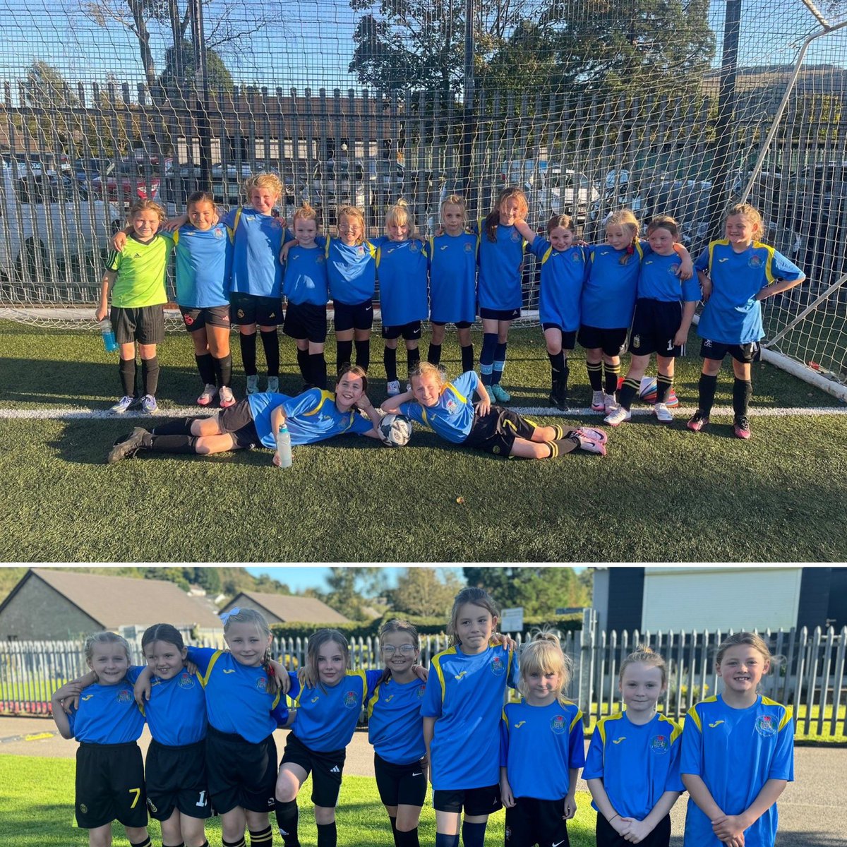 RCTSFA's tweet photo. A fantastic evening of development football at a sunny Pentre Park 

Thank you to our friends at  @SchoolsBridgend for the fixture programme 

#teamrct https://t.co/KyXDAZNWOI