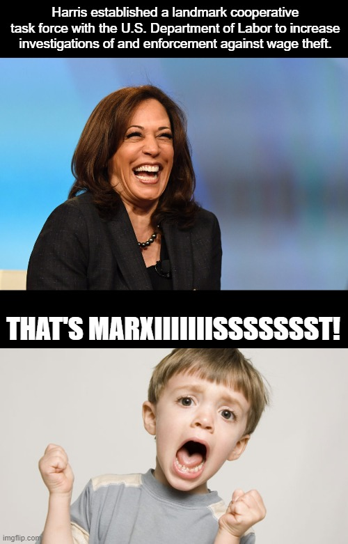 bugsbunny2u's tweet photo. Check these memes out. Someone took the "That's raaaaaaaaaciiiiiiiiiisssst" meme and turned it around on the maga crowd and replaced it with marxist. #kamalaharris #2024election #maga #democrat, #republican https://t.co/EcOra4LYEy