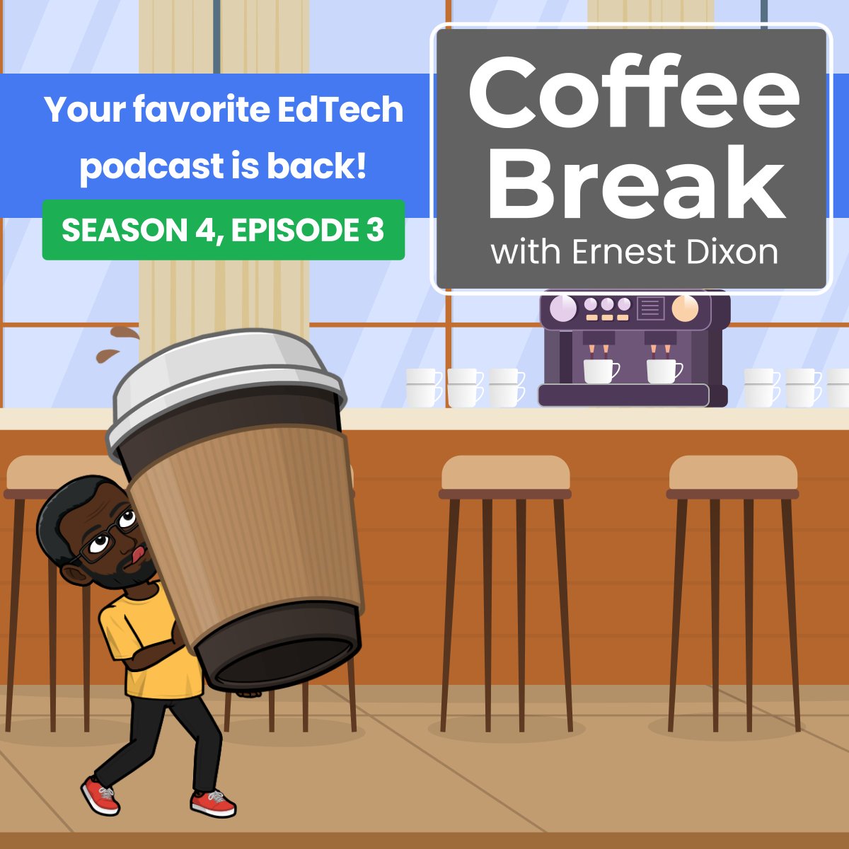 Blocksi1's tweet photo. ποΈ Episode 3 of your favorite EdTech podcast is live!
Ernest chats with @BonnieChelette, Director of Educational Technology at the @doelouisiana.
Tune in now for her insights on innovation and more: https://t.co/qkIY0ap2Sw π§
#edutwitter #teachersoftwitter #blocksi https://t.co/sRdvwtM4qb