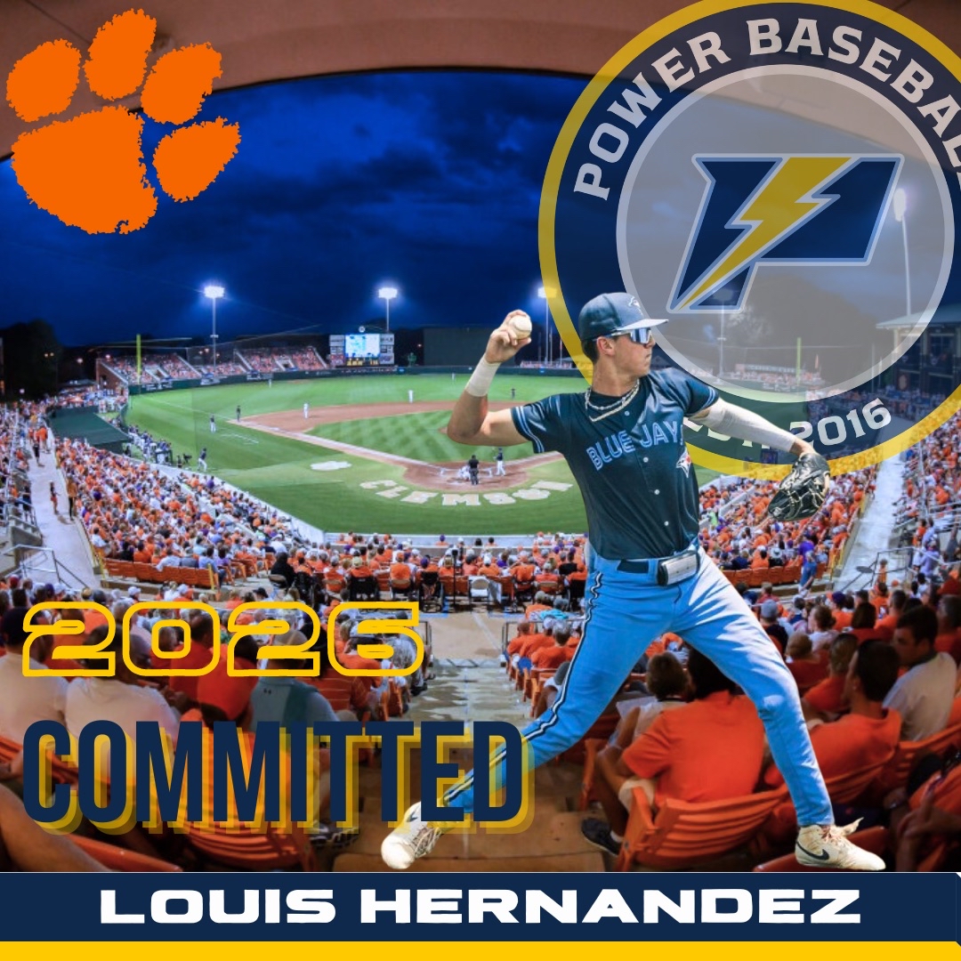 Power Baseball (@powerbsb) on Twitter photo Congratulations to Louis Hernandez on his commitment to Clemson!
<a href="/TheOnlyLH_/">Louis Hernandez II</a> @perfectgameusa <a href="/MarucciSports/">Marucci</a> <a href="/MarucciDugout/">Marucci Dugout</a> <a href="/Dmnd_Allegiance/">Diamond Allegiance</a> #PowerUp #More4Most Congratulations to Louis Hernandez on his commitment to Clemson!
<a href="/TheOnlyLH_/">Louis Hernandez II</a> @perfectgameusa <a href="/MarucciSports/">Marucci</a> <a href="/MarucciDugout/">Marucci Dugout</a> <a href="/Dmnd_Allegiance/">Diamond Allegiance</a> #PowerUp #More4Most