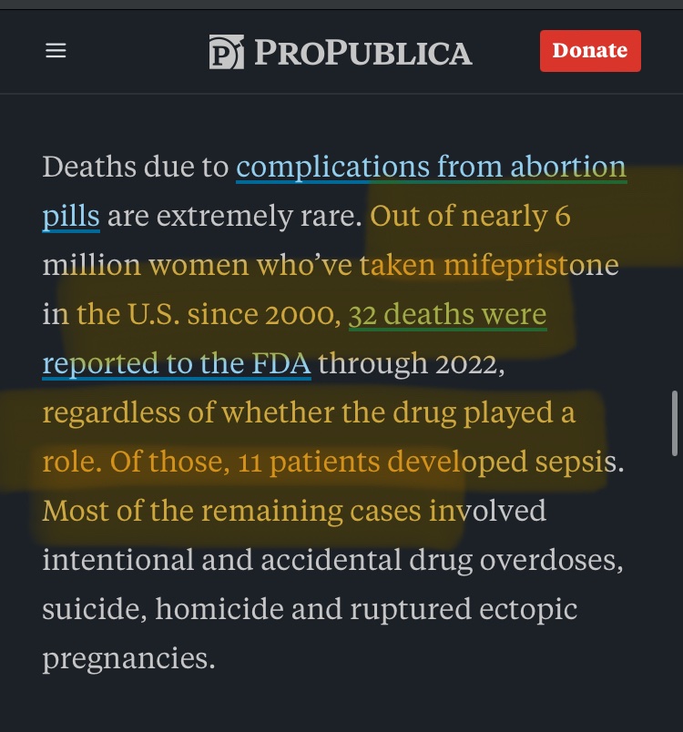 kangaroula's tweet photo. @TruthAgape @DPBogle @maryfiorito I believe you’re mistaken on this. For sure with mifepristone, as an FDA-approved drug there’s an “adverse event reporting system” for reporting all post-medication incidents, even ones not caused by the med. For ex, this data is in the article that reported the case: https://t.co/lx7o4hpmx9