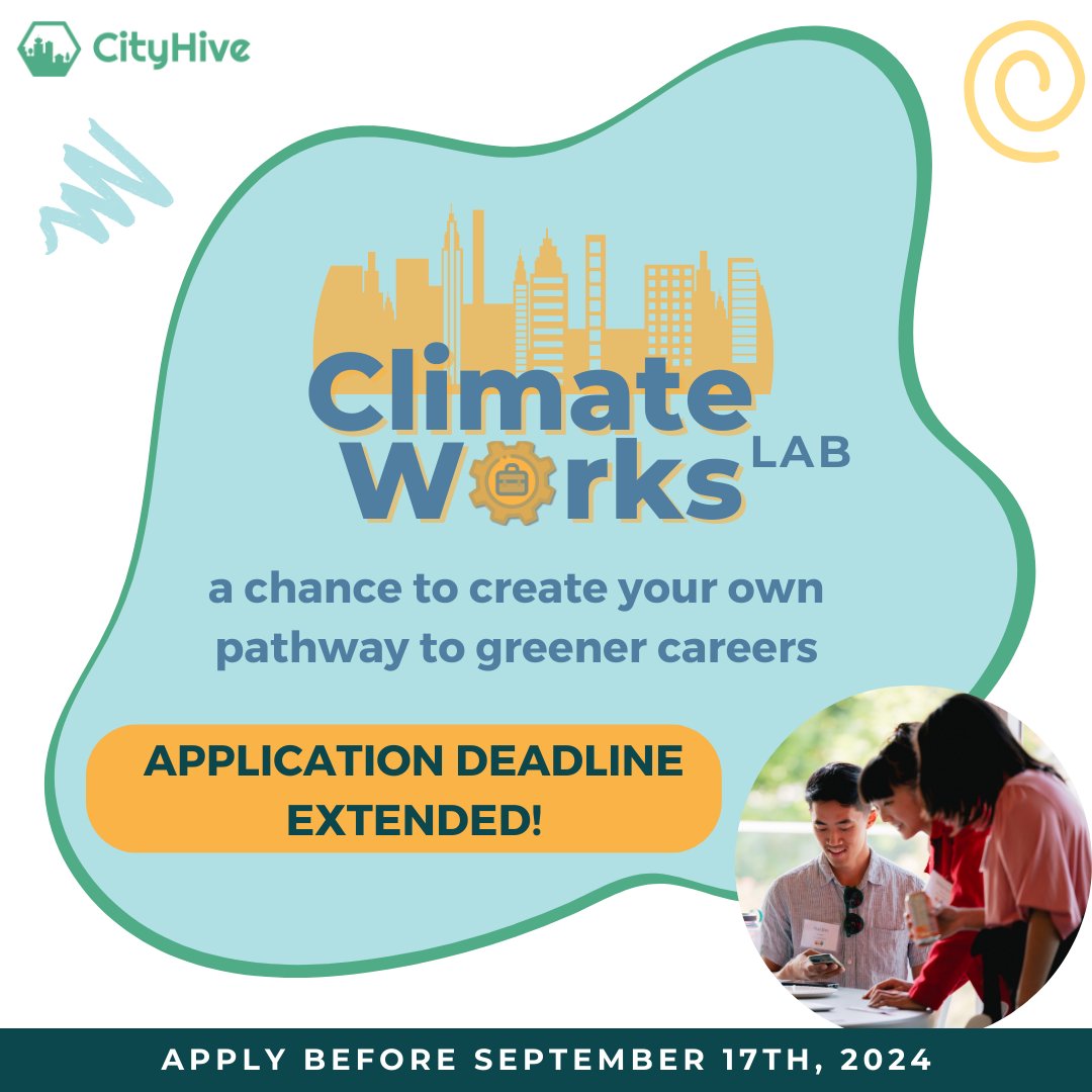 🚨 Deadline Extended! 🚨 Apply now for Urban ReVision Cohort 2 (BIPOC youth, 18-30) to shape the future of transportation in Vancouver! 🚋 And for young pros looking to drive climate action at work, join ClimateWorks Lab 🌱 New deadline: Sept 25 @ 11:59 PM