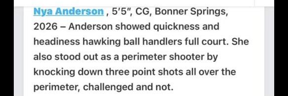 Nya Anderson (@nyaanderson9) on Twitter photo Thank you <a href="/I35Showcase_GBB/">I-35 Showcase GBB</a> for the amazing showcase, and another thank you to <a href="/RobertPGHKansas/">Robert Kelly</a> for the awesome write up!! Thank you <a href="/I35Showcase_GBB/">I-35 Showcase GBB</a> for the amazing showcase, and another thank you to <a href="/RobertPGHKansas/">Robert Kelly</a> for the awesome write up!!