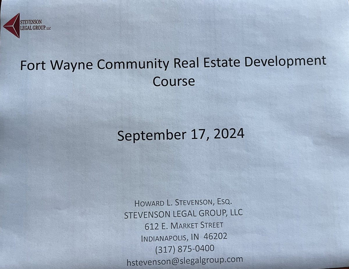 hlstevenson2's tweet image. I had a great time today speaking to cohort participants in ￼￼BUILD Entrepreneur Education for Developers &amp;amp; Builders sponsored by SEED with the city of Fort Wayne. It’s a great program!