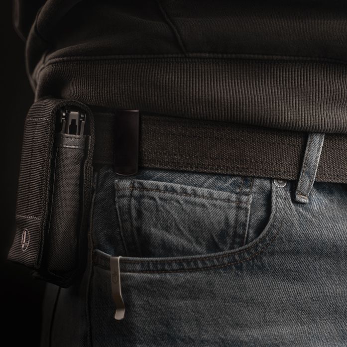 Time to go ballistic. Our new reinforced core paired with our micro-adjusting ratcheting tech is pure EDC bliss. No more saggy pants or saggy belts that fold under pressure. buff.ly/4ddgc9R