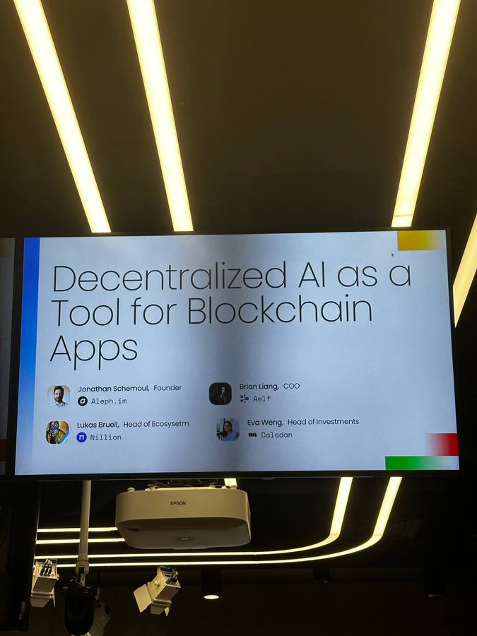 感谢 <a href="/rss3_/">RSS3 🟦</a> 让我们今天在 #TOKEN2049Week  期间参加开源 AI 作为区块链应用程序工具小组