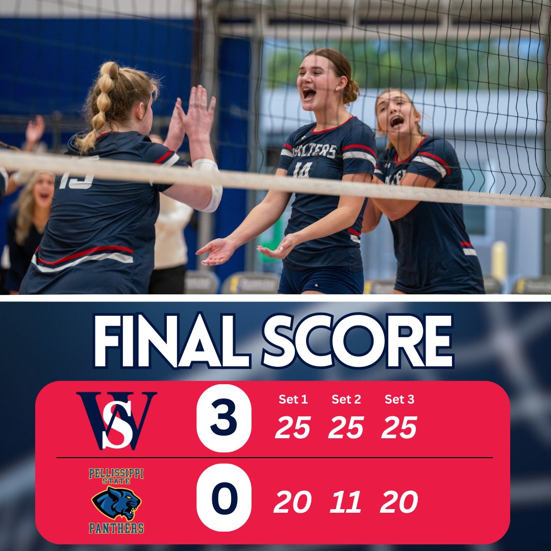 Walters State Athletics (@waltersstsports) on Twitter photo 🏐 FINAL
9️⃣ in a row ‼️‼️‼️
<a href="/WSCCVB/">Walters State Volleyball</a> start 1-0 in the conference and win their ninth straight! 🏐 FINAL
9️⃣ in a row ‼️‼️‼️
<a href="/WSCCVB/">Walters State Volleyball</a> start 1-0 in the conference and win their ninth straight!