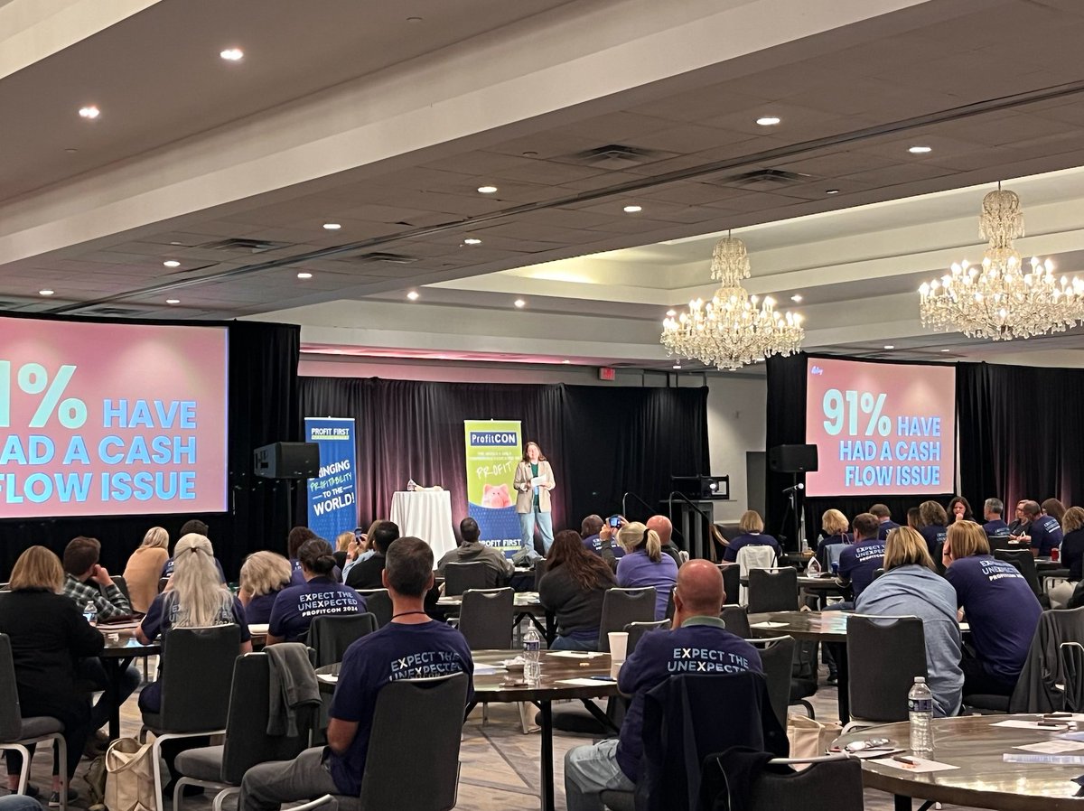 bankwithrelay's tweet image. Thrilled to share insights from our latest Cash Flow Compass Report on #ProfitCON's Main Stage today! 🚀
We surveyed 760 small biz owners and uncovered a key statistic: 91% faced cash flow issues in the past 12 months. 💡
Download the report today to learn more ➡️…