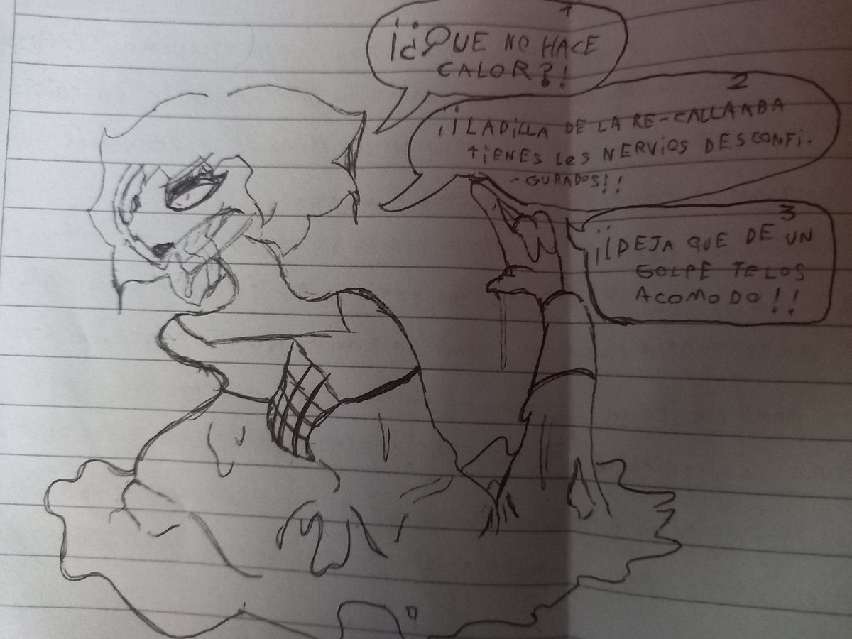 Sketch de Natasha.

‘Cuando es verano, puedes llegar a sentir que te derrites del calor, de manera metafórica, aunque para ciertos individuos, puede ser literalmente’

Abrazos gente, se que no ando muy presente pero dejo esto para qué sepan que ando vivo. Jsjs