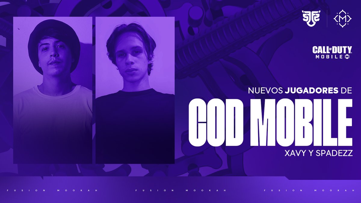 fusionfsgg's tweet photo. Y además, llega este increíble dúo 💪🏻

Nuestros Jugadores de COD Mobile 🔥

@XavyRiosGamer y Spadezz
¡Bienvenidos a Fusion 😎!

#FeelTheFusion