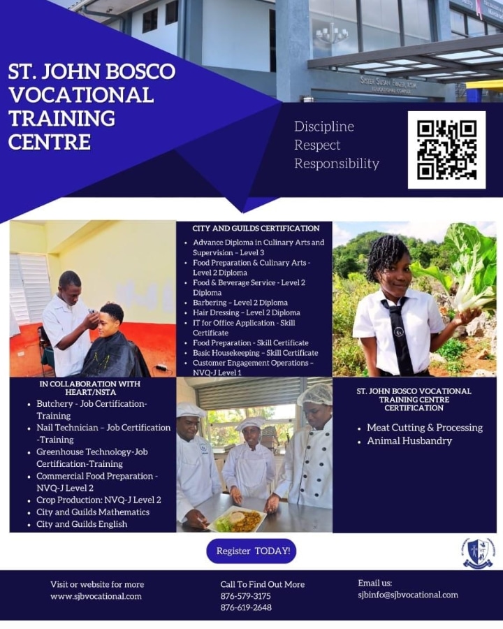 This program may be of interest to students in the parish of Manchester. Please ask for Mrs Paulette Stepehnson-Taylor.