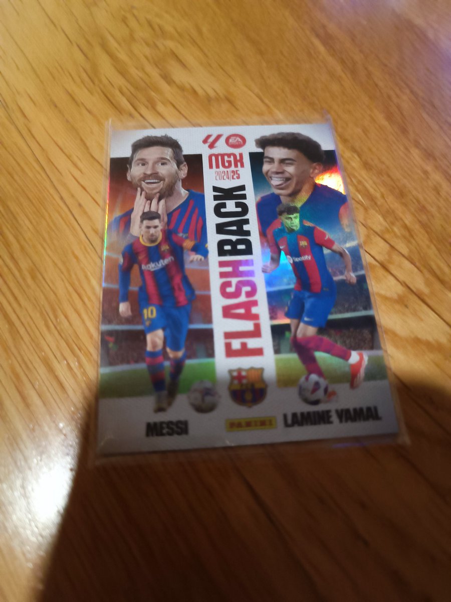 Flashback Megacrack Messi Yamal.
30€ plus 7 tracked.