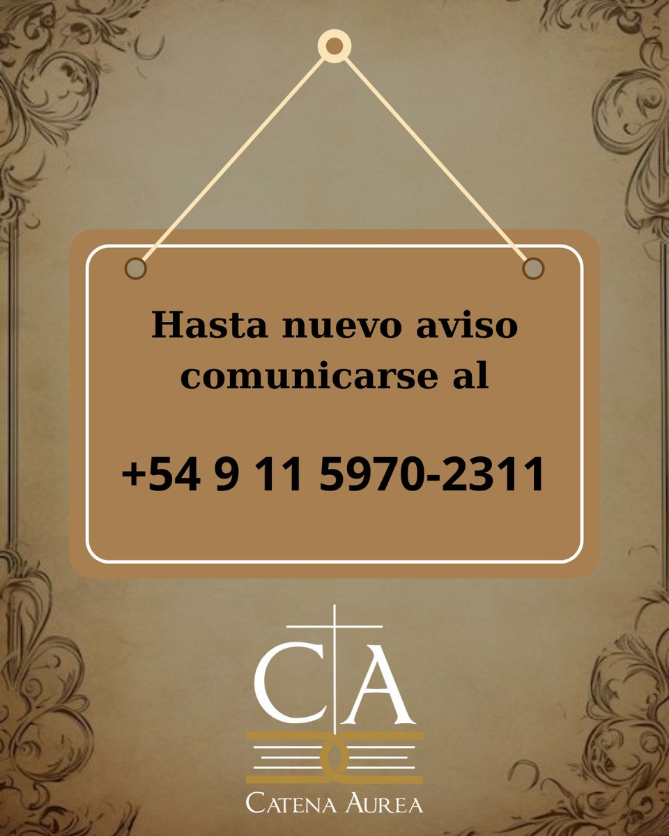 Curso iniciado sobre Apologética Católica contra los Testigos de Jehová. Ya se cursaron dos clases, pero para los interesados las pueden oír grabadas y aun asistir a las demás. Consultas al número de la ultima imagen! Auspicia Academia Catena Aurea.