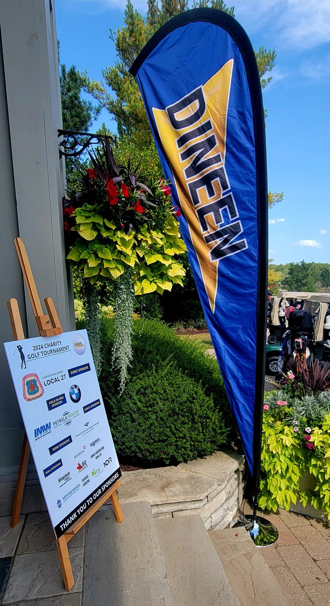 RisingCoast's tweet photo. Thanks Dineen Construction for your support of the #SHN via your annual golf Tournament! solid commitment from #ConstructionSector for healthcare in Ontario!
Lead event sponsor @carpenters27 
@SHNcares @SHNFoundation @KingsRidingGC https://t.co/eXv4i6YOS0