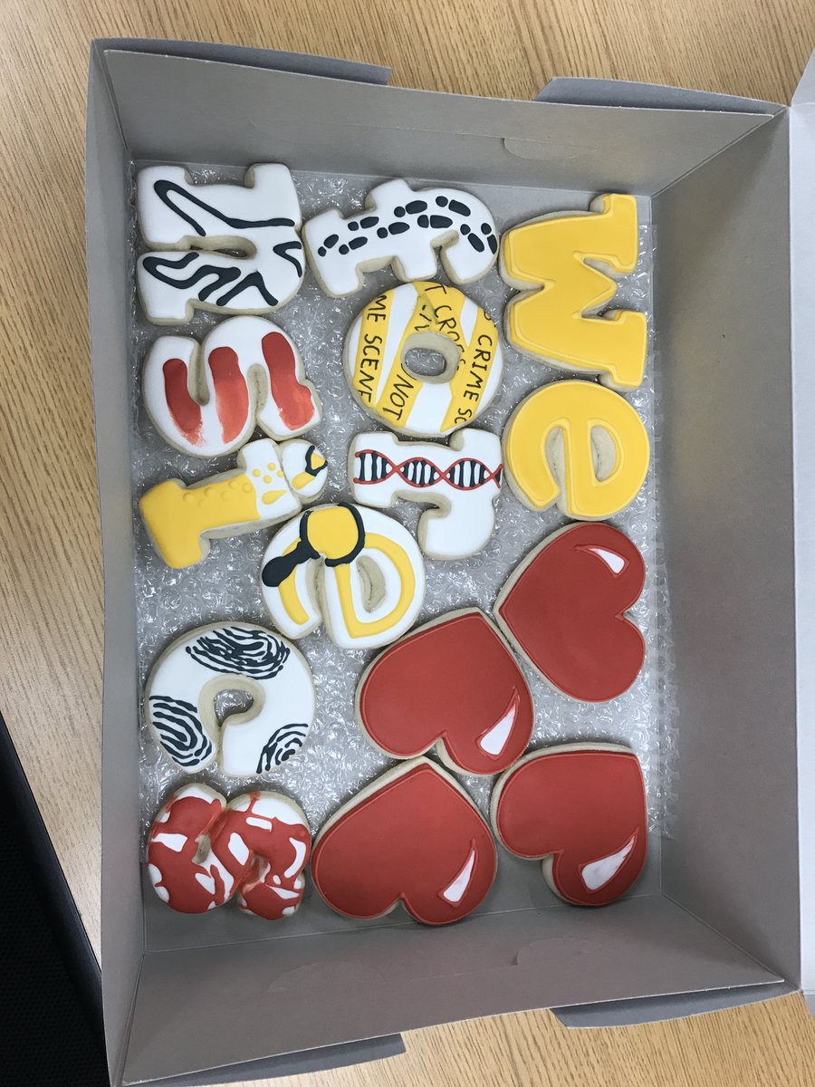 ISPForScience's tweet image. Thank you @ChubbuckPolice for dropping off treats at our @ISPEasternID Pocatello laboratory for National Forensic Science Week!  This means &quot;a lott moore&quot; than you know. We appreciate your support, trust, &amp;amp;  excellent investigative &amp;amp; evidence work that makes us better every day!