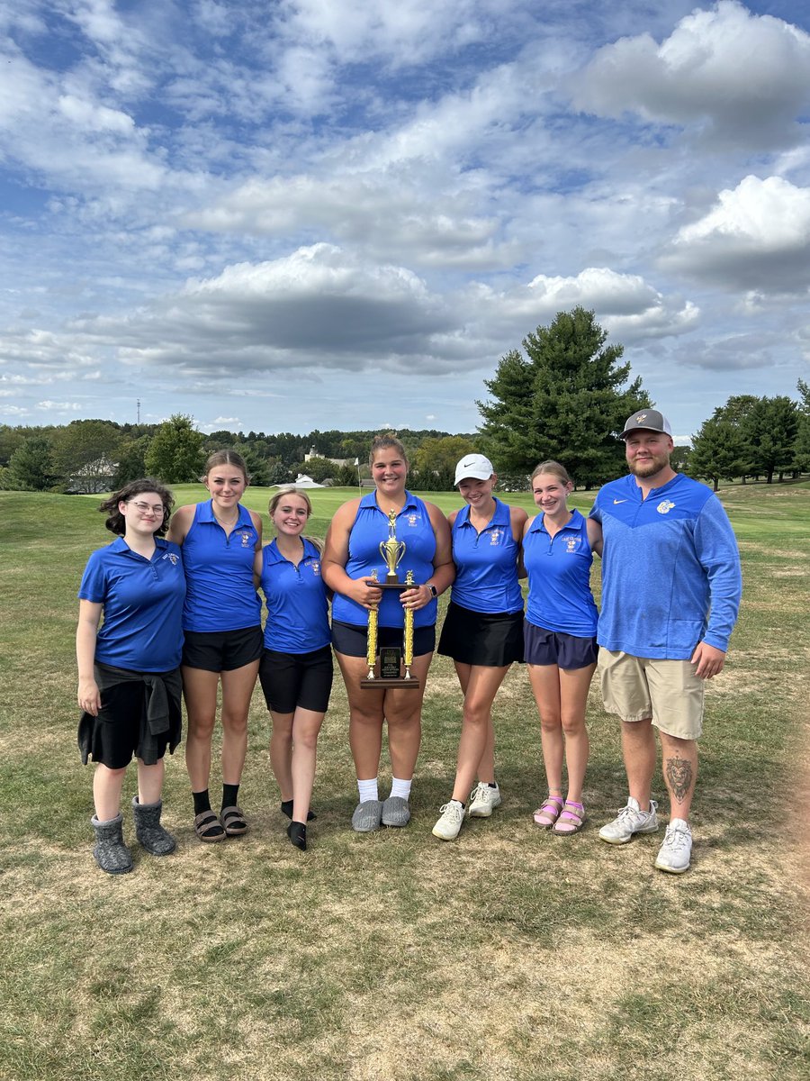inter_valley's tweet photo. Congrats to the IVC North Division Girls Golf Champions: East Canton Hornets!!! https://t.co/l6miVOI1B0