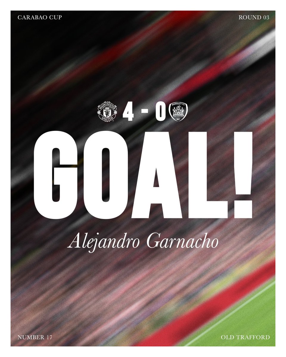 ManUtd's tweet photo. He's at it again! 🇦🇷⚡️

#MUFC || #CarabaoCup https://t.co/FcaFynaqSg